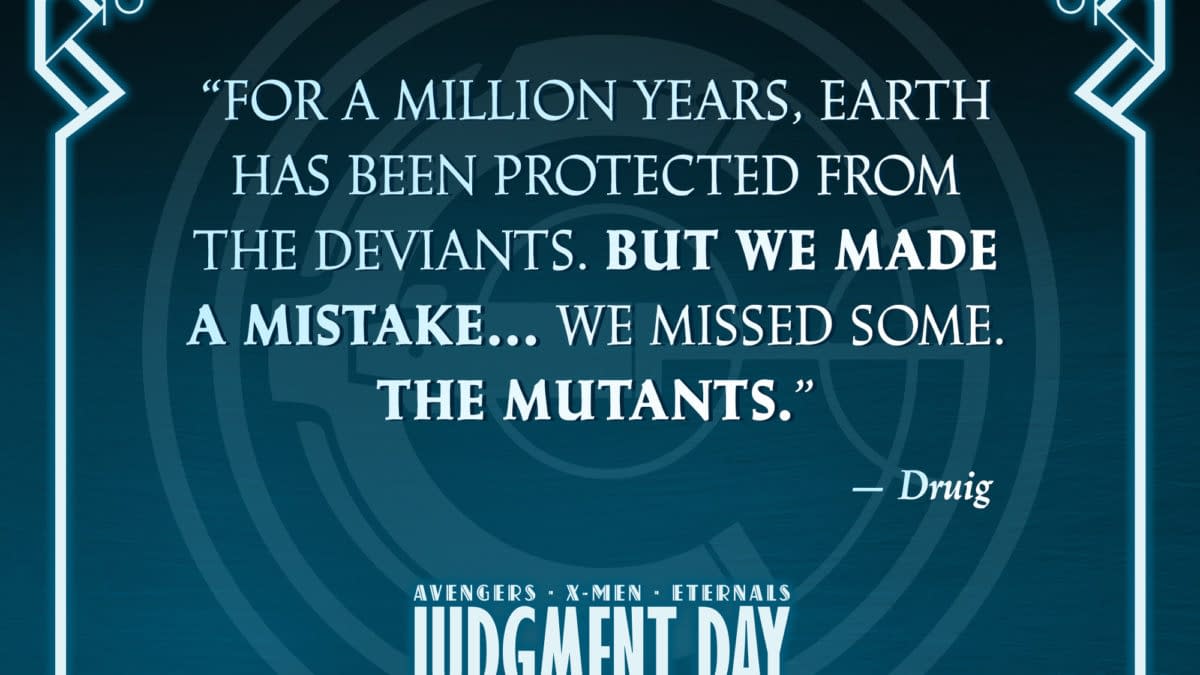 MArvel Declares That Mutants Are Deviants According To Eternals