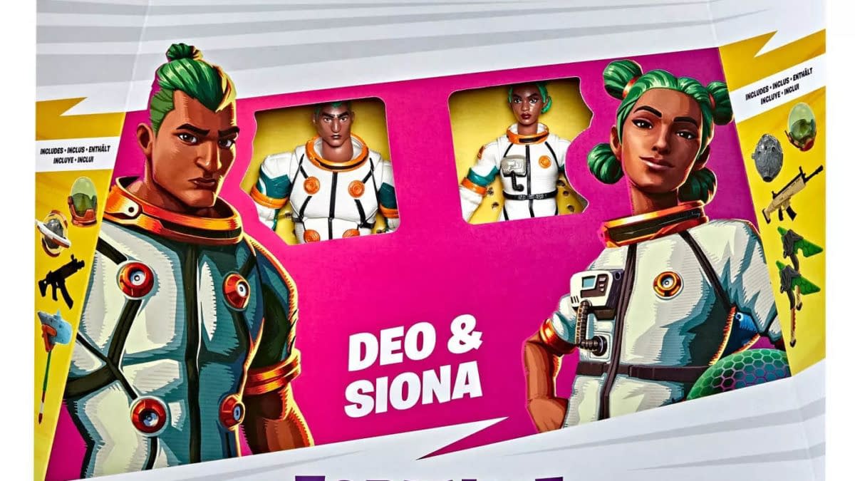 Hasbro Debuts Fortnite Deo and Siona Battle Royale Figure Pack