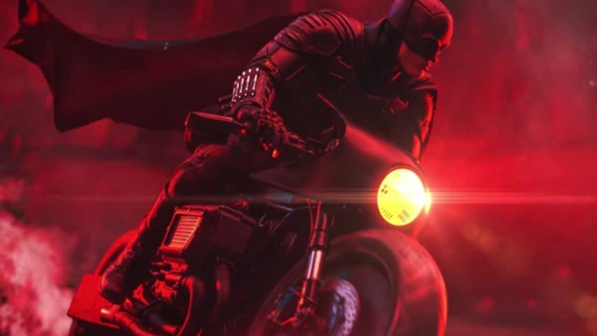 Hot Toys Teases 1/6th Scale The Batman and Motorcycle Figures