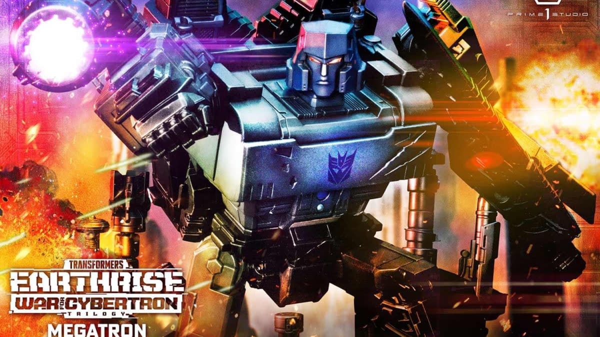 Transformers War for Cybertron Megatron Ultimate Prime 1 Statue Arrives