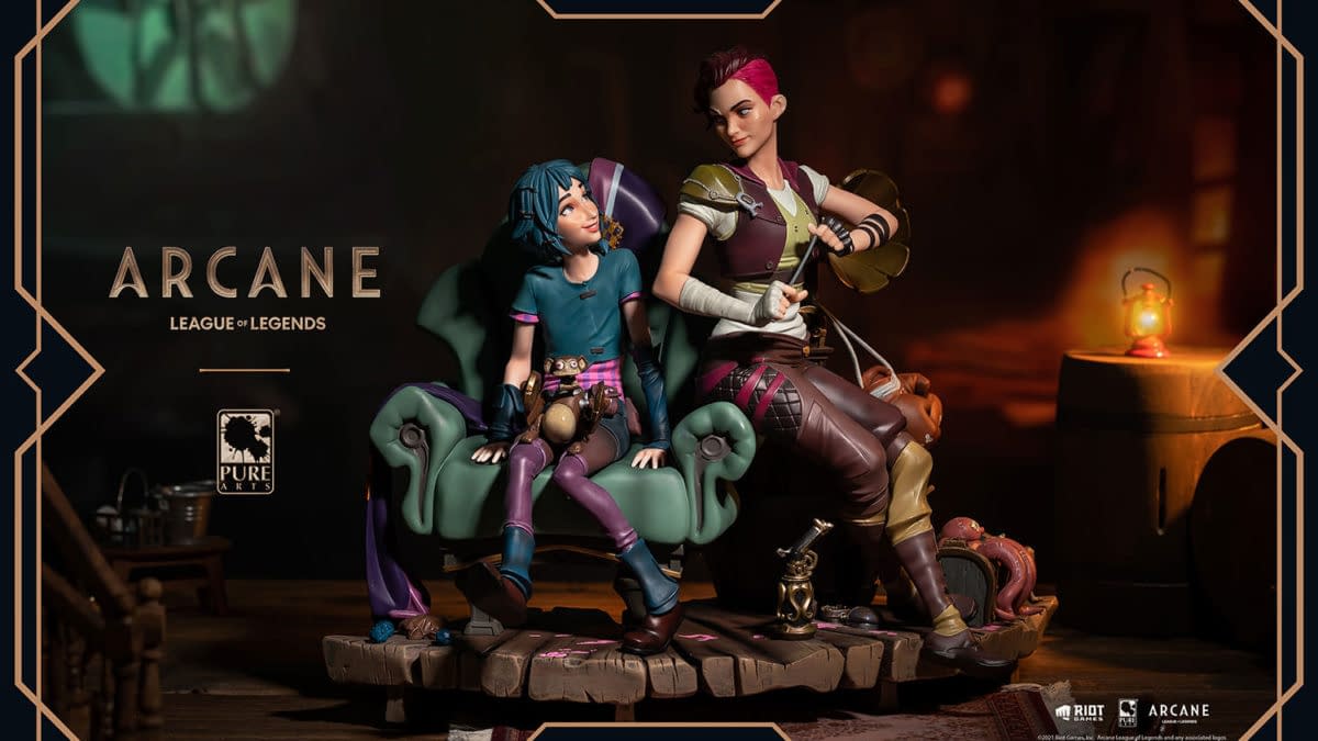 PureArts Debuts Limited Edition League of Legends Arcane Statue