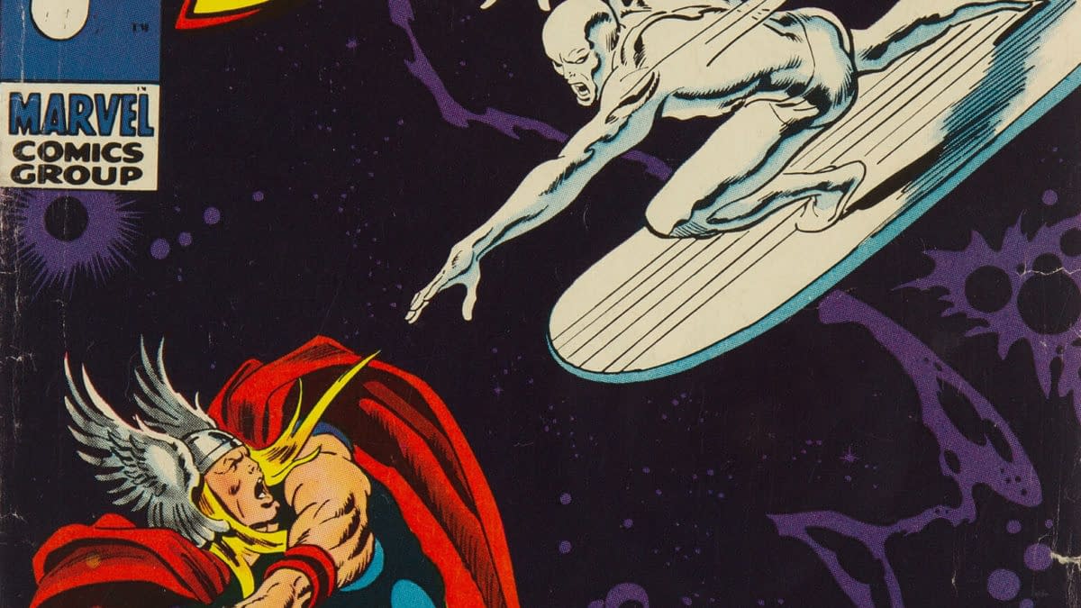 The Silver Surfer #4 (Marvel, 1969).