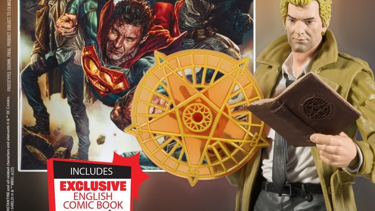 Constantine Joins McFarlane Toys DC Multiverse Page Puncher Line
