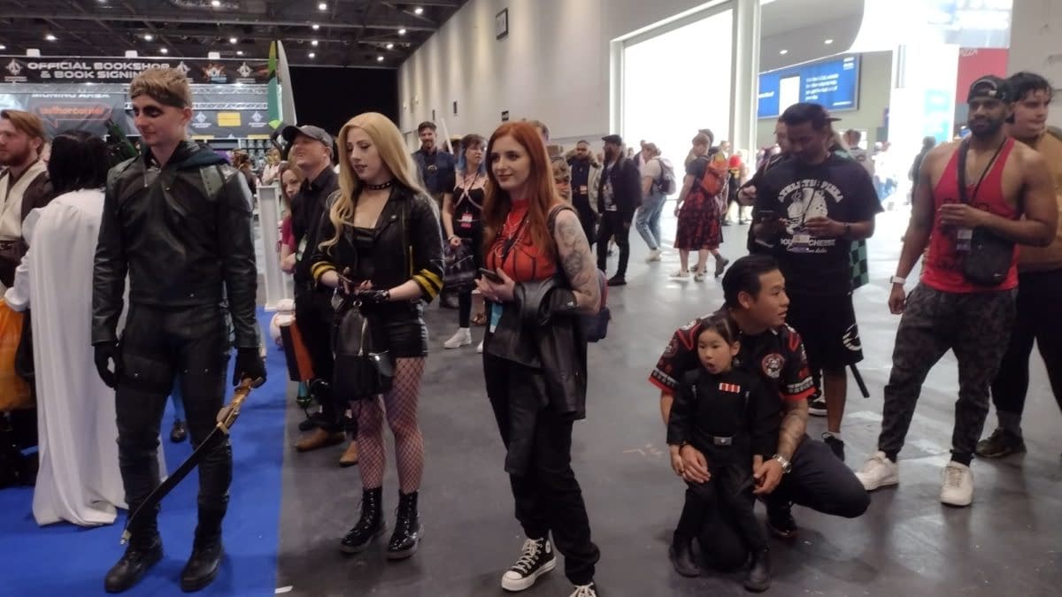 From One Side Of MCM London Comic Con Spring 2022 To The Other