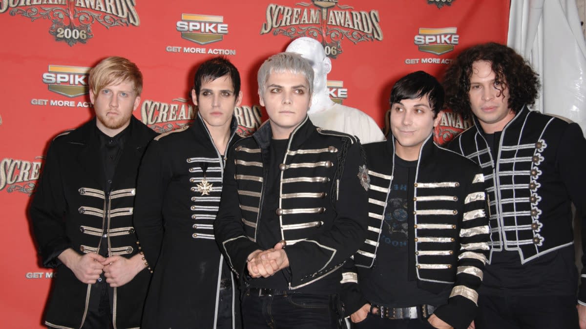 MY CHEMICAL ROMANCE at the Spike TV Scream Awards 2006 at the Pantages Theatre, Hollywood. October 7, 2006 Los Angeles, CA Picture: Paul Smith / Featureflash / Shutterstock.com.