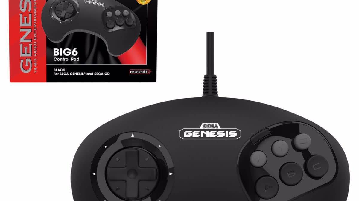 Retro-Bit Announces New Line Of Official SEGA Genesis Controllers