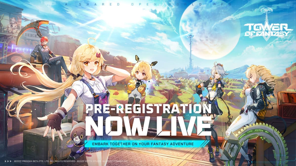Tower Of Fantasy Global Launch Pre-Registration Site is Now Open