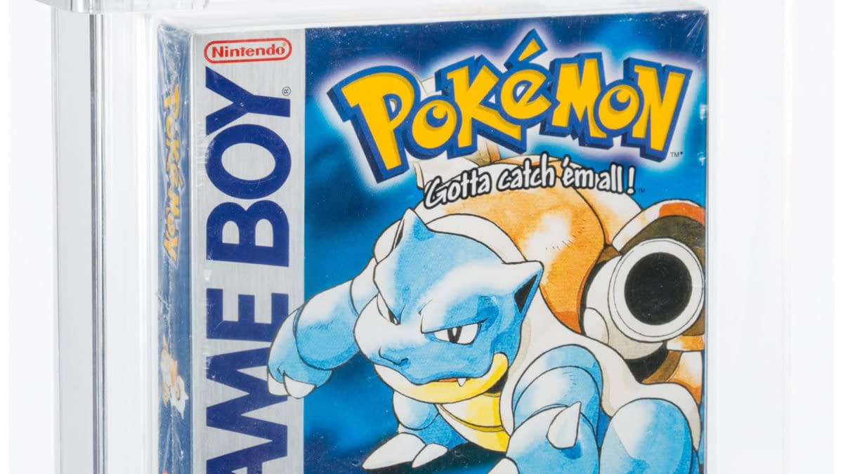 WATA 8.0 Pokémon Blue Version Up For Auction At Heritage Auctions