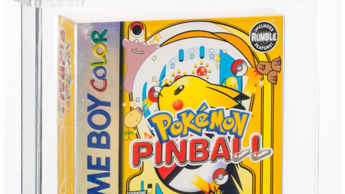 WATA 9.0-Grade Pokémon Pinball Up For Auction At Heritage Auctions