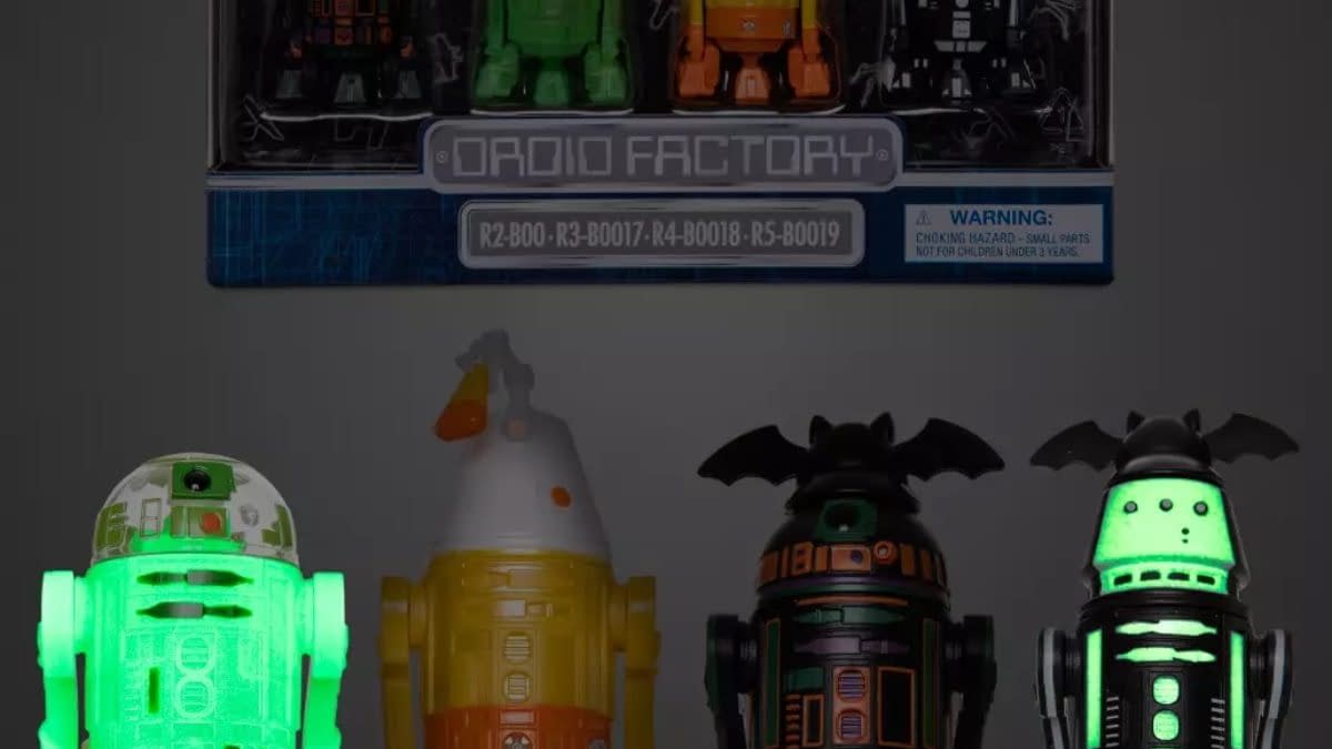 Star Wars Droid Factory Halloween Droid 4-Pack Arrives at shopDisney