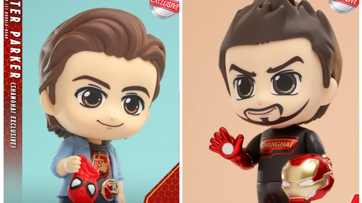 Hot Toys Debuts Exclusive Marvel Cosbaby Figures For Shanghai Open