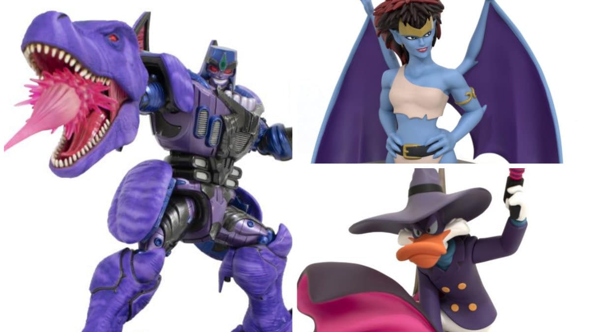 Transformers, Gargoyles, and Darkwing Duck Statues Arrive at DST