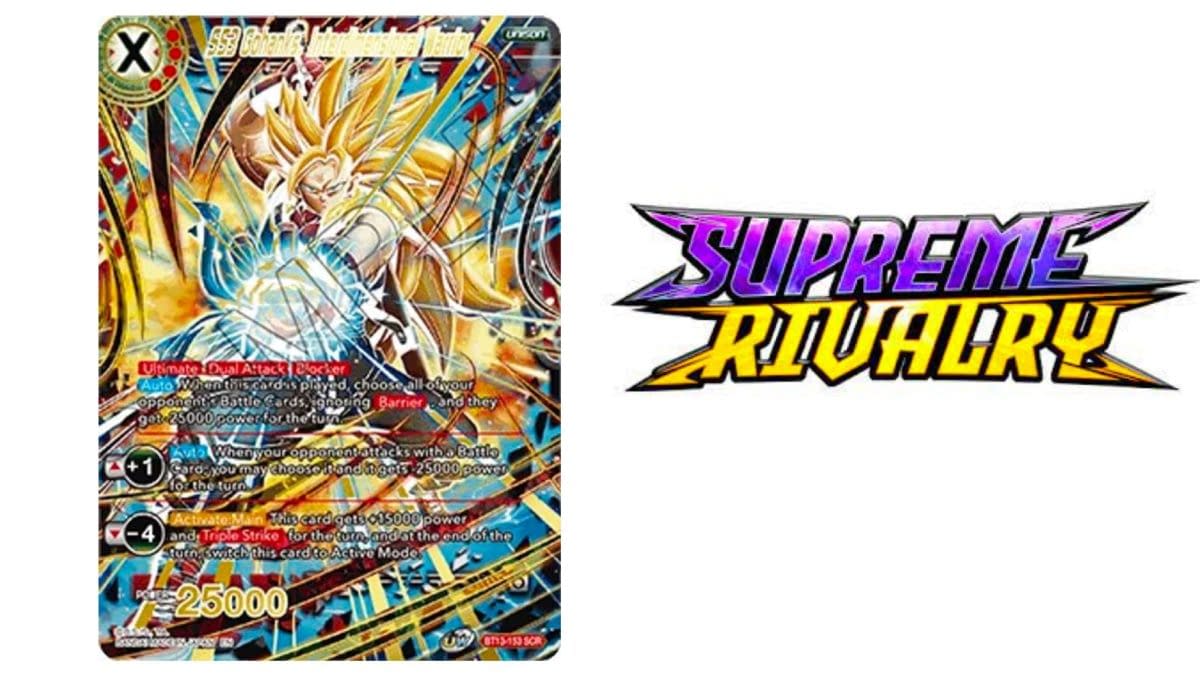 Dragon Ball Super CG Value Watch: Supreme Rivalry in August 2022