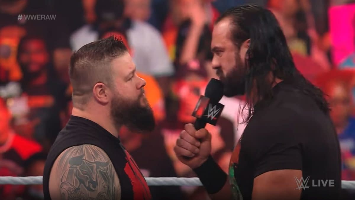 Drew McIntyre Flaunts The Word "Wrestler" on WWE Raw