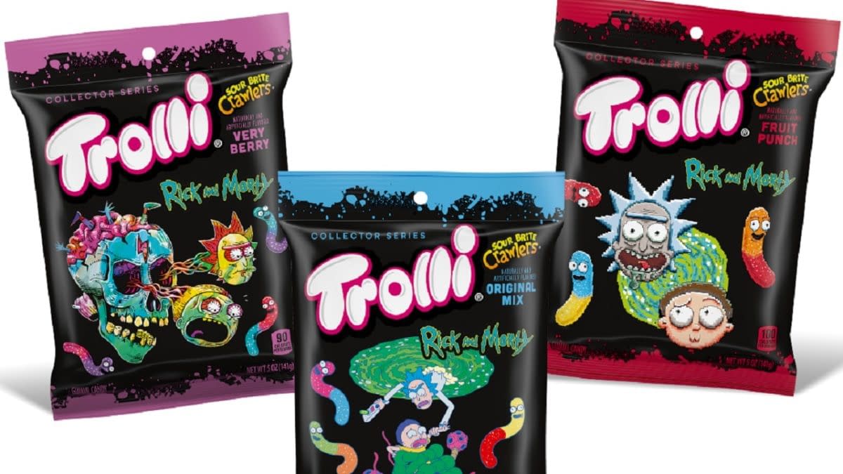 Trolli Will Release Special Rick And Morty Sour Brite Crawlers