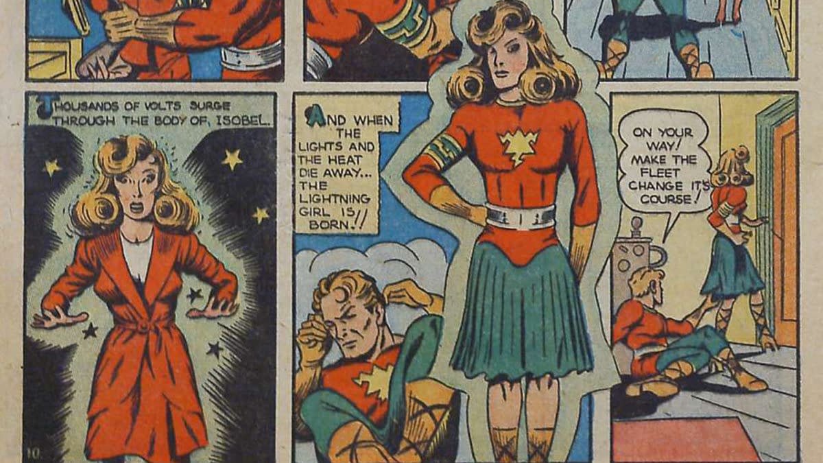 Lightning Comics V3#1 (Ace, 1942).