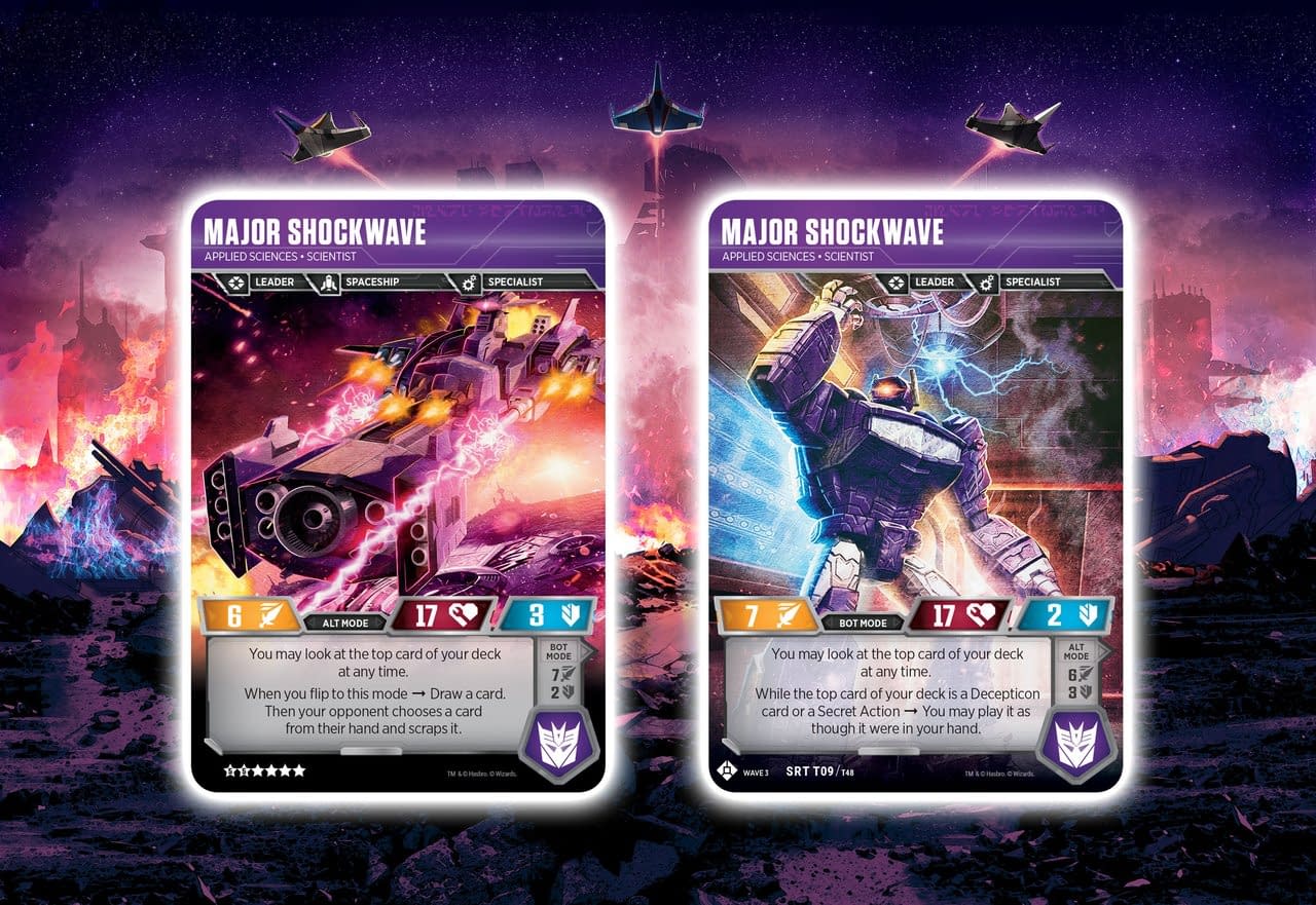 Transformers Tcg Enters The War For Cybertron In June