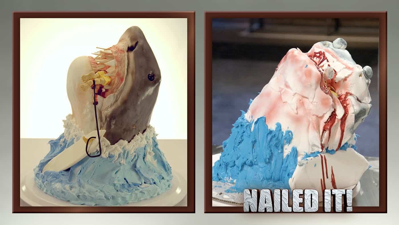 Nailed It! Season 1 Shark Bait, Emoji Cakes and…Trump Nailed It! Season 1 Shark Bait, Emoji Cakes and…Trump