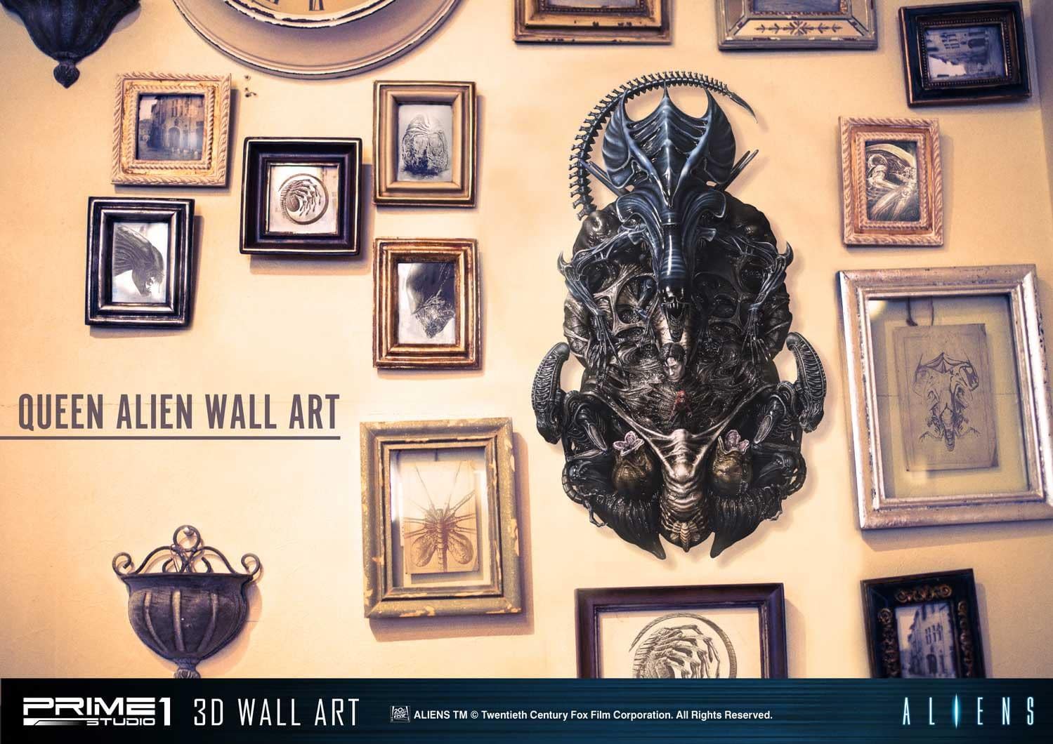 "Alien" Queen Wall Art Unveiled By Prime 1 Studio Bursts With Detail