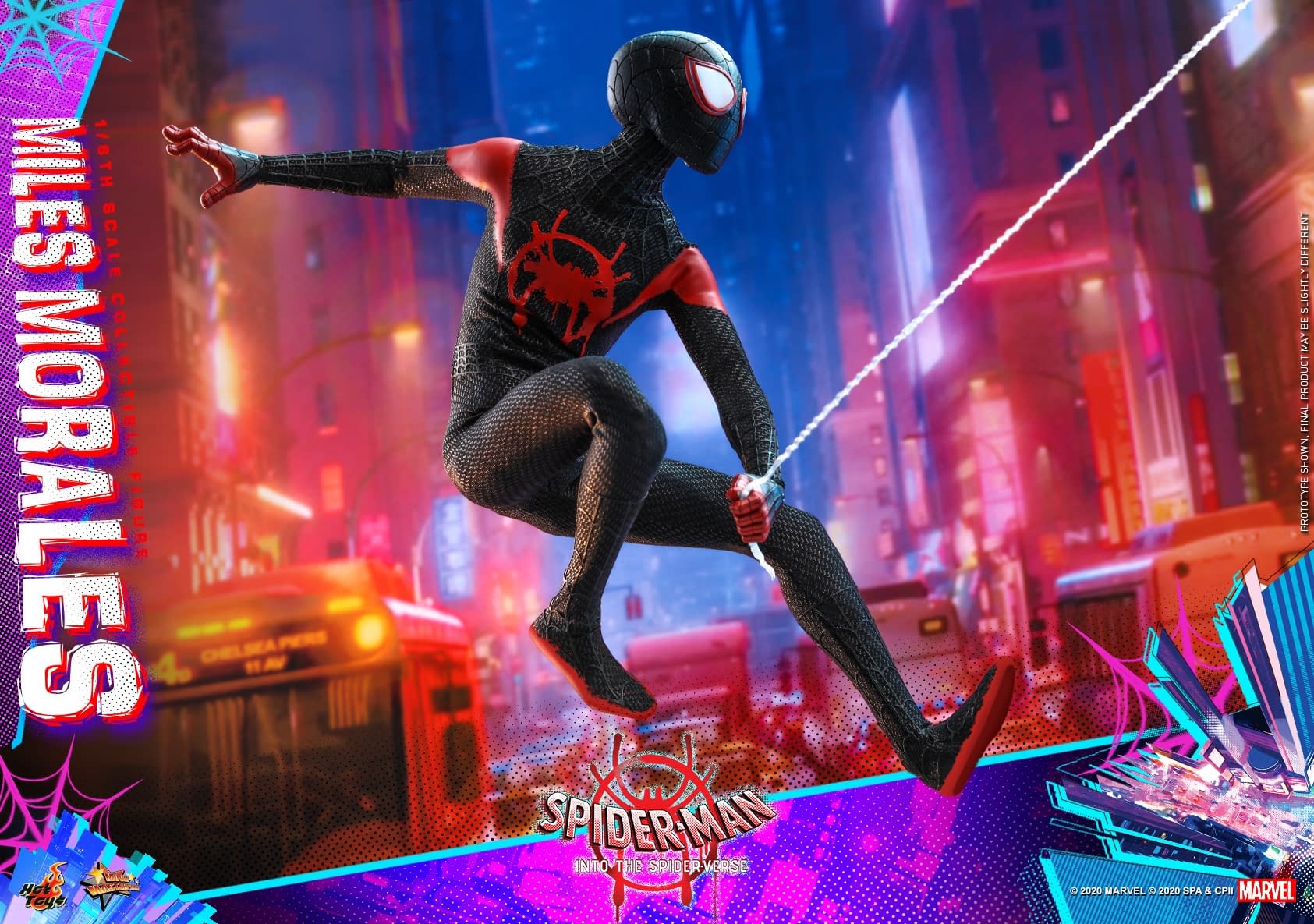 Spider Man Miles Morales Hits The Streets With New Hot Toys Figure