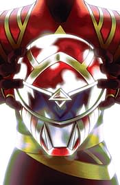 Cover image for MIGHTY MORPHIN POWER RANGERS #100 CVR E FOIL MONTES