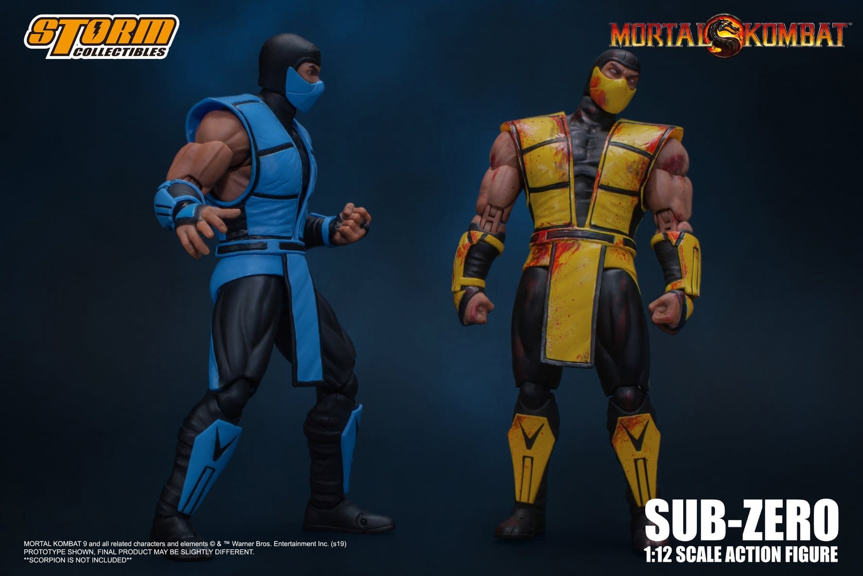 storm collectibles mortal kombat sub zero