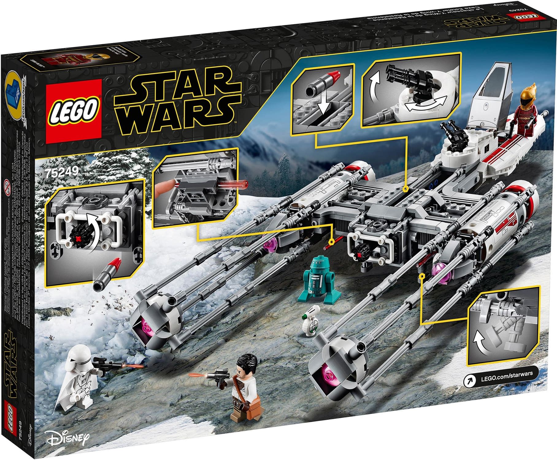 lego y wing big w