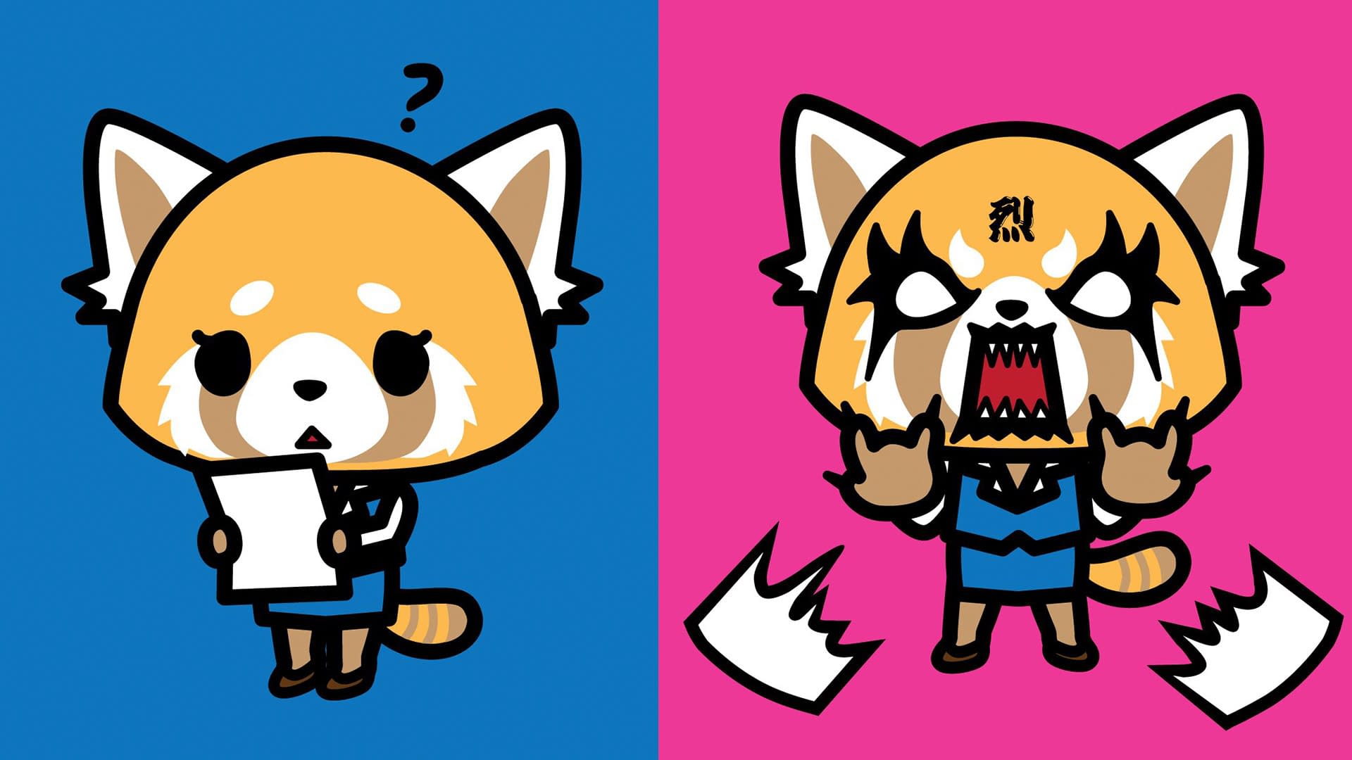 aggretsuko teddy