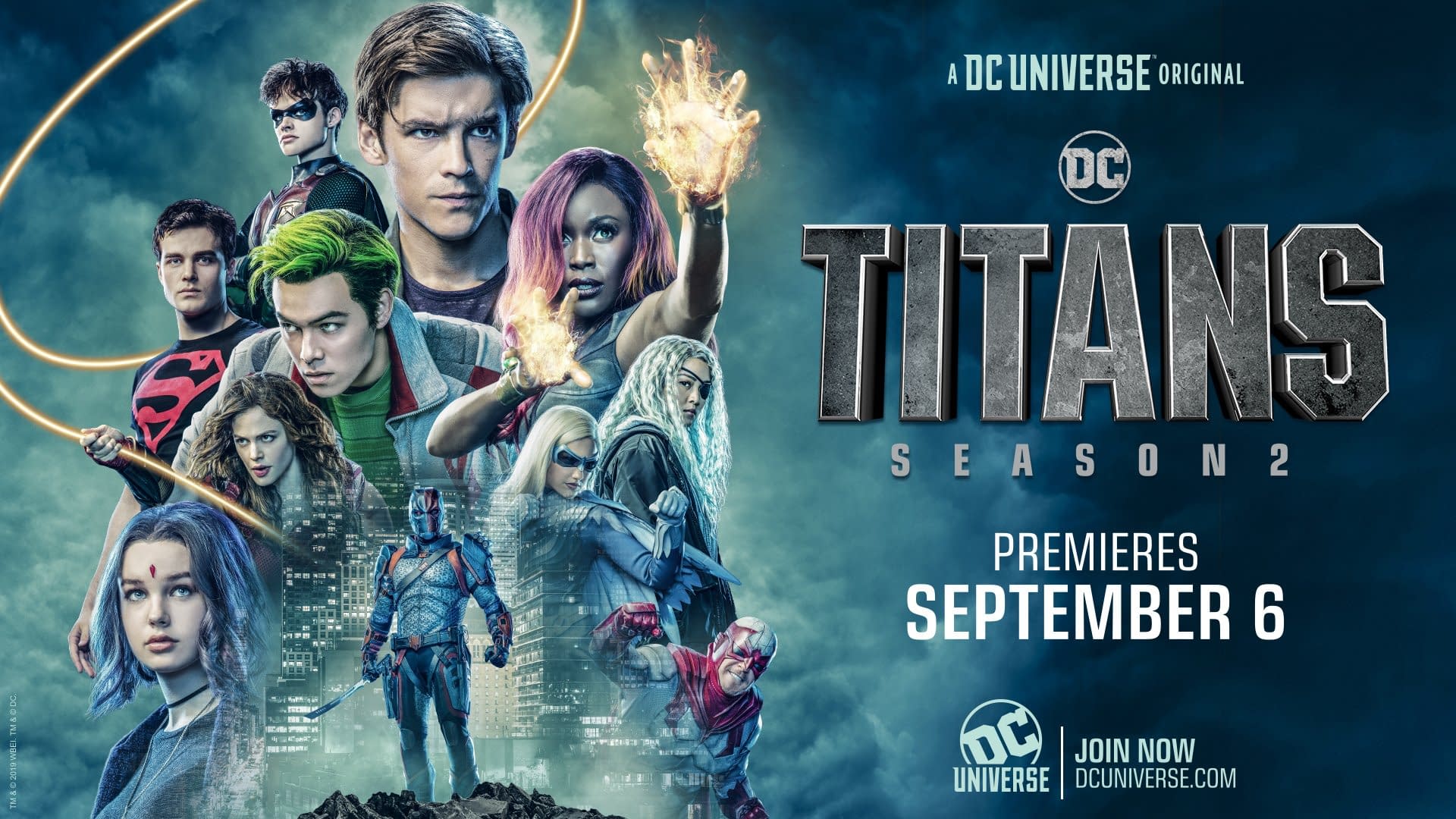 Titans" Season 2 Poster, Banner - Deathstroke No Unicorn Horn [Images]