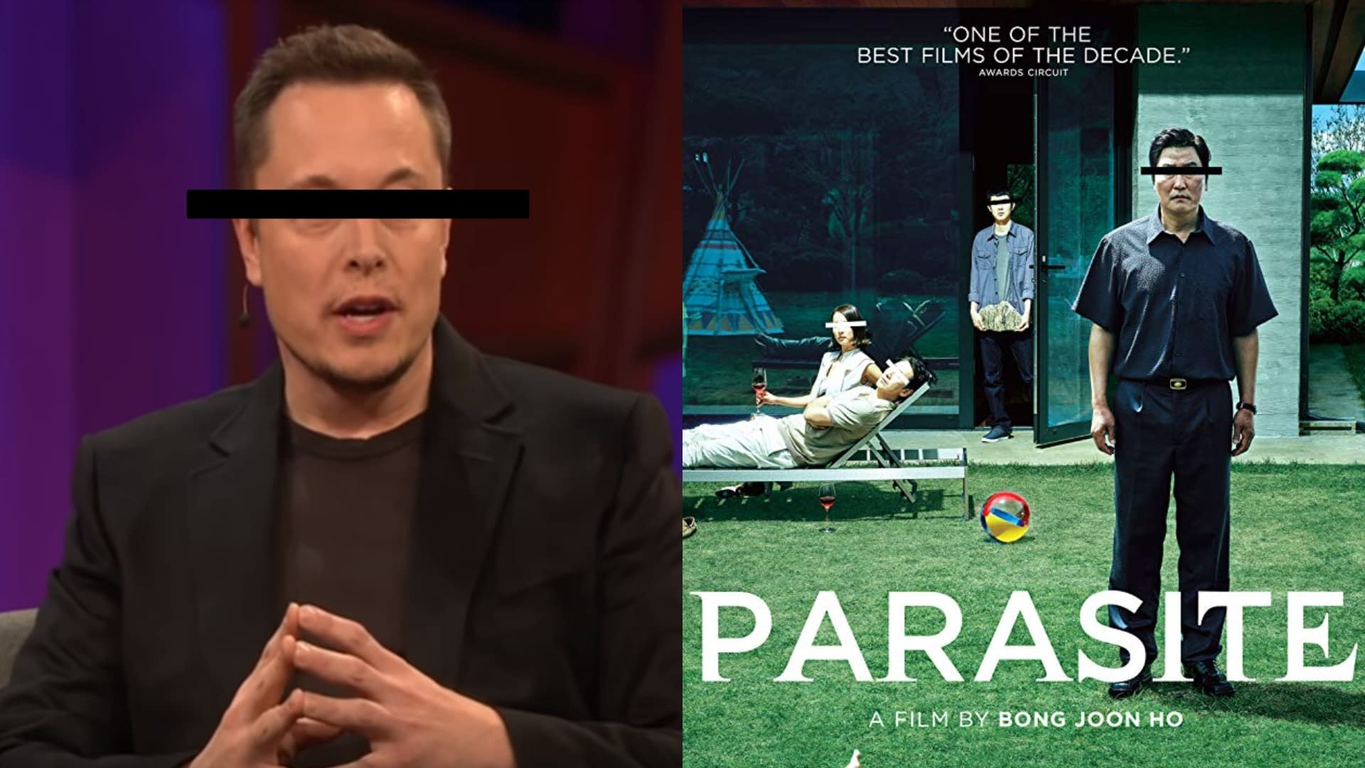 Elon Musk Says His Favorite Movie of 2019 Was "Parasite" And The