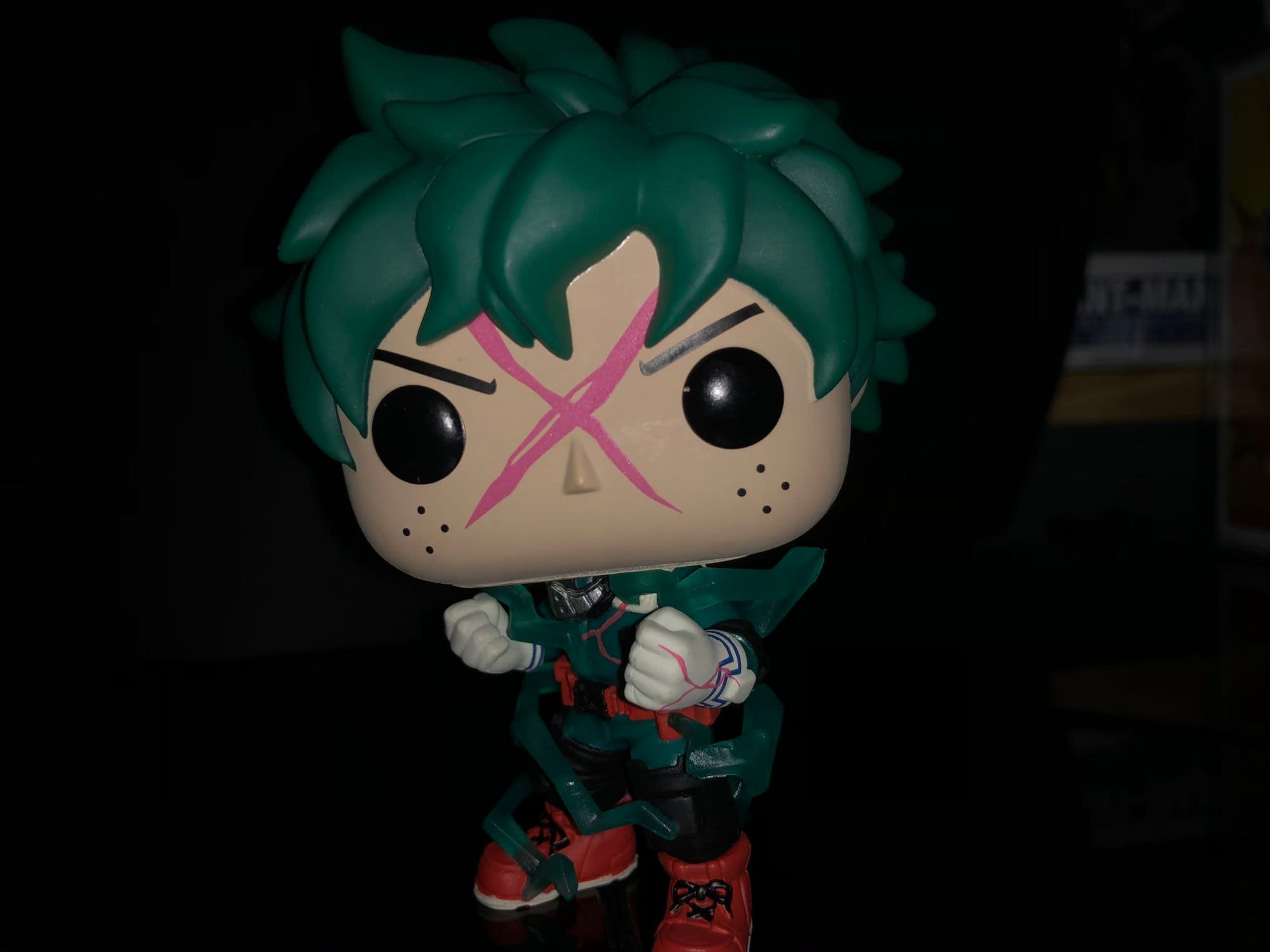 metallic deku funko pop