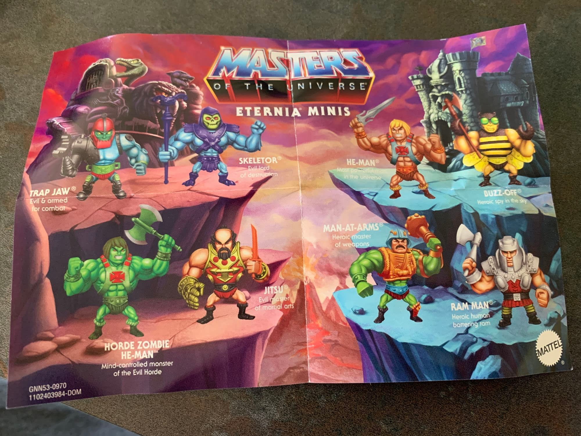 masters of the universe eternia mini