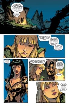 Exclusive Extended Previews of Xena, Warrior Princess #2 and Barbarella #4