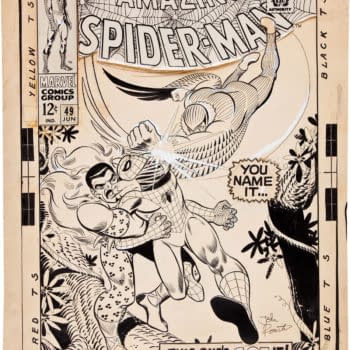 John Romita Sr. Amazing Spider-Man #49 Cover Art On The Auction Block