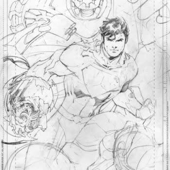 Two Rejected Jim Lee Action Comics #1 Variant Cover Designs