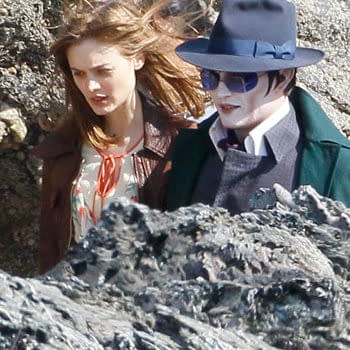Johnny Depp's Barnabas Collins Revealed In Dark Shadow Set Photos