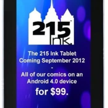 215 Ink To Sell Digital Comics. With A Tablet Thrown In.