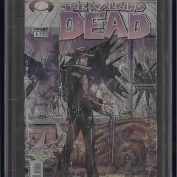 The World's Worst Condition Copy Of The Walking Dead #1 Already At $191 On eBay