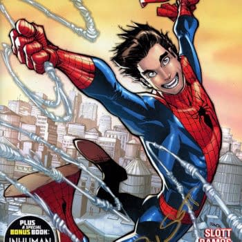 Win A Dan Slott Gold Signatured Amazing Spider-Man #1 &#8211; 1 Of Only 3 In The World