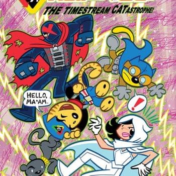 Free On Bleeding Cool &#8211; Captain Action Cat: The Timestream Catastrophe #2