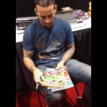 When CM Punk Stopped By The C2E2 Marvel Booth Unexpectedly