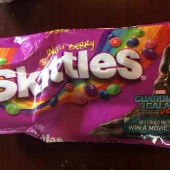 Nerd Food: Guardians Of The Galaxy Gamora's Wild Berry Skittles Pack A Punch