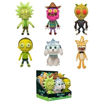 pickle rick stuffed animal gamestop