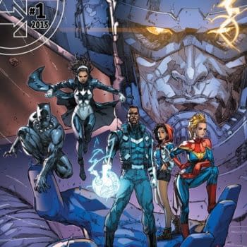 Black Panther Ultimates #1 cover by Kenneth Rocafort