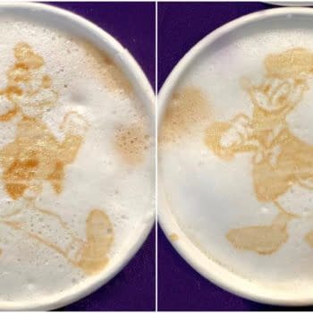 disney latte art