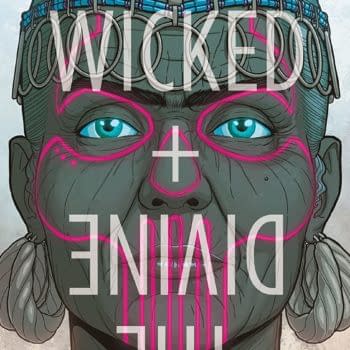Wicked + Divine #34 cover by Jamie McKelvie and Matthew Wilson