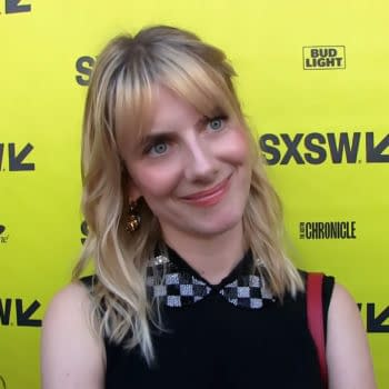 Mélanie Laurent at SXSW 2018 on the red carpet for Galveston