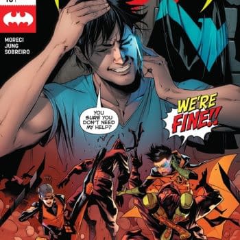 Nightwing #43 cover by Jorge Jimenez and Alejandro Sanchez
