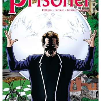 The Prisoner #1 cover by Mike and Laura Allred