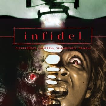 Infidel #3 cover by Aaron Campbell, Alina Urosov, and Jose Villarrubia